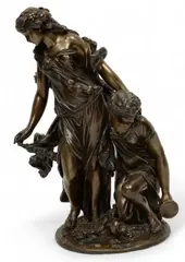 Michel Clodion, Bronze Figural, Sculpture