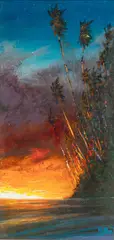 Untitled by Marco Mavrovich, Oil on Canvas 2013, "Pacific Love Story", offered Sep 2024