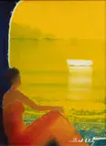 Emile Bellet, Untitled, Oil on Canvas "Heure Jaune"