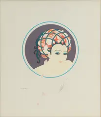 Embossed by Erté, Serigraph in Colors on Wove Paper, offered Sep 2024