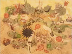 Françoise Deberdt, Untitled, Aquatint, Etching
