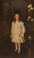 Lydia Field Emmet, Untitled, Oil on Canvas 1904, "Portrait of Lowrie Sage"
