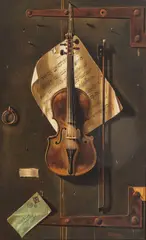 Frank Califano, Trompe-l'œil, Oil on Canvas