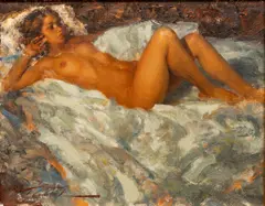Ramon Kelley, Figurative, Oil Painting on Canvas