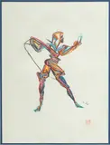 Miles Davis, Untitled, Serigraph in Colors on Wove Paper Ca. 1985, "Don Quixote"