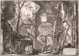 Untitled by Giovanni Battista Piranesi, Etching on Wove Paper, 1764, Rovine D'antico Edifizio Nella Villa Barberina, offered Jul 2024
