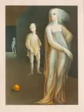 Léonor Fini, Color, Lithograph on Arches Paper