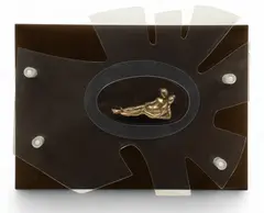 Arthur Schneider, Untitled, Acrylic And Bronze Wall Sculpture