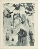 Untitled by Salvador Dalí, Woodcut on Wove Paper, "The Divine Comedy: Purgatory 28, the Divine Forest", offered Jul 2024