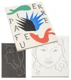 Untitled by Henri Matisse, Lithograph And Woodcut on Paper 1947, "Pierre a Feu", offered Jul 2024