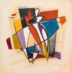 Alfred Gockel, Untitled, Oil on Canvas 2004, "Always And Forever"