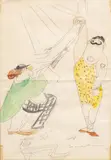 Ludwig Bemelmans, Untitled, Ink on Paper "Drawing"