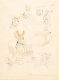 Ludwig Bemelmans, Untitled, Ink on Paper "Drawing"