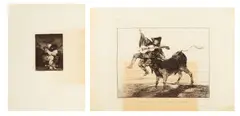 Etchings by Francisco Goya, on Paper Ca. 20th C., offered Jul 2024