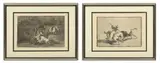 Photogravures by Francisco Goya, on Paper Ca. 1965 (20th Century Imp.), offered Jul 2024