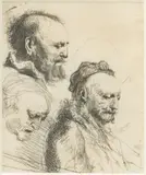 Ignace Joseph De Claussin, After Rembrandt, Etching on Paper