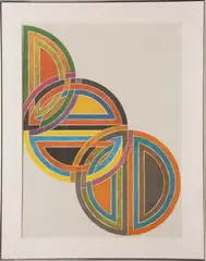 Untitled by Frank Stella, Offset Lithograph in Colors on Paper, 1967, "Lincoln Center Festival Poster", offered Jul 2024