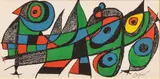 Untitled by Joan Miró, Lithograph in Colors on Wove Paper 1974, "Esculator", offered Jul 2024