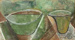 Untitled by Jack Faxon, Gouache on Academy Board, Still Life, offered Jul 2024
