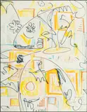 Jack Faxon, Untitled, 1999, Watercolor And Marker on Paper