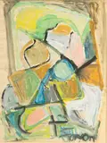 Jack Faxon, Untitled, Acrylic on Paper.