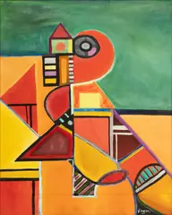 Untitled by Jack Faxon, 1967, Oil on Canvas, offered Jul 2024