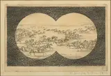 Per Palle Storm, Untitled, Drypoint Etching on Paper, 1959, "Horse Race View from Binoculars,"