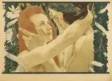 Henri Bellery-Desfontaines, Untitled, Lithograph in Colors on Wove Paper, 1898, "L'Enigme"