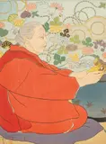 Paul Jacoulet, Untitled, Woodblock, Ca. 1941, Souvenirs D'Autrefois. Japon (Souvenirs of the Past.)