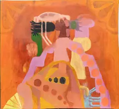 Steve Canaday, Untitled, Acrylic on Canvas 2015, "Cintra"