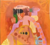 Steve Canaday, Untitled, Acrylic on Canvas 2015, "Cintra"