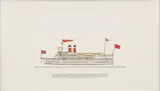 Untitled by Frank Crevier, Ink And Gouache on Paper, 1971, "Thousand Islander", offered Jun 2024