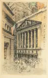 Luigi Kasimir, Colored, Etching on Paper