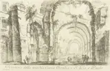 Untitled by Giovanni Battista Piranesi, Etching on Paper, Ca. 18th C., "Vestigie Delle Vecchia Curia Ostilia...", offered Jun 2024