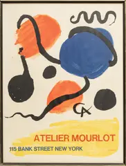 Untitled by Alexander Calder, Lithograph Poster 1967, "Atelier Mourlot 115 Bank Street, New York", offered Jun 2024