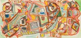 Jack Faxon, Untitled, Watercolor Abstract