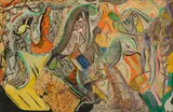 Jack Faxon, Untitled, Watercolor, Abstact
