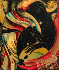 Martiros Manoukian, Untitled, Serigraph "Treasured Destiny"