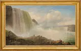 Ferdinand Richardt, Untitled, Oil on Canvas Ca. 1865, "View of Niagara Falls"