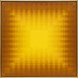 Hannes Beckmann, Untitled, Oil on Canvas, Mounted to Board 1965, "Gold"