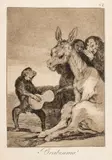 Francisco Goya, Untitled, Etching on Paper, Ca. 1881-1900, "Brabisimo! Plate 38 from Los Caprichos"