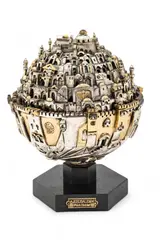 Frank Meisler, Gold And Silver Plated Mixed Metal Alloy, Sculpture Ca. 20th C.