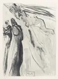 Untitled by Salvador Dalí, Woodblock Engraving on BFK Rives Paper, "Heaven Canto 11, from Divine Comedy", offered May 2024