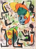 Untitled by Joan Miró, Lithograph in Colors on Wove Paper, 1970, "Les Voyants (The Seers)", offered May 2024