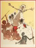 Untitled by Salvador Dalí, Lithograph in Colors on Arches Paper 1968, "Arise, Barak And Lead, from Aliyah", offered May 2024