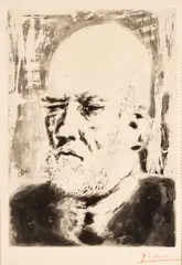 Sugarlift by Pablo Picasso, Aquatint on Laid Paper 1937, offered May 2024