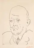 Pablo Picasso, Untitled, Etching on Laid Paper, 1937, "Portrait De Vollard III"