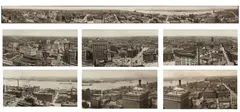 William Henry Jackson, Untitled, Gelatin Silver Print Ca. 1991, "Panorama of Detroit"