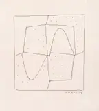Victor Vasarely, Untitled, Ink on Watermarked Paper, "Untitled"