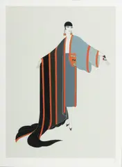 Untitled by Erté, Serigraph on Wove Paper, Ca. 1980, "Michelle", offered May 2024